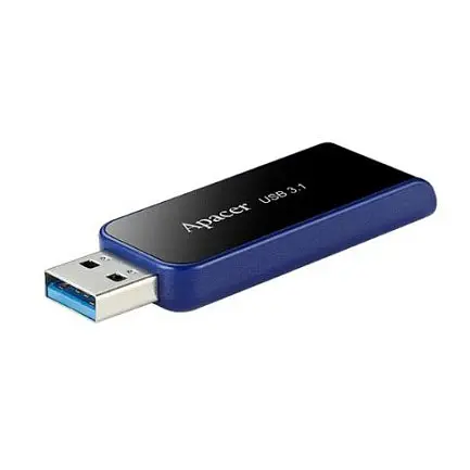 USB флеш-накопитель Apacer AH356 64GB USB 3.1 Black (AP64GAH356B-1) - фото 2
