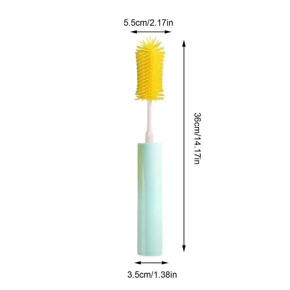 Електрична бездротова щітка – йорж Cup Cleaning Brush з насадками для прибирання та миття посуду · USB зарядка - фото 6