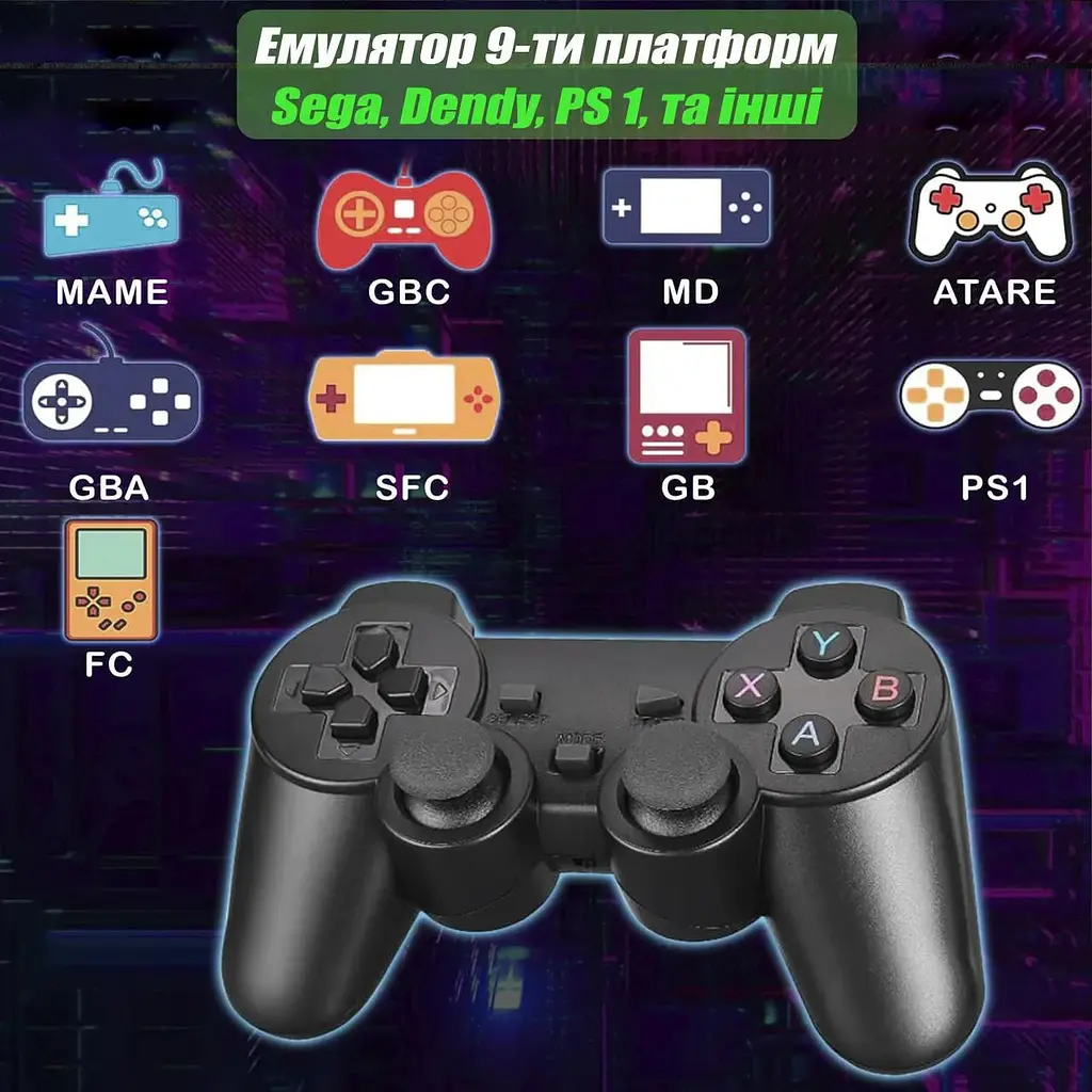 Игровая приставка Game Stick HDMI 4K мини портативная 64 - фото 6