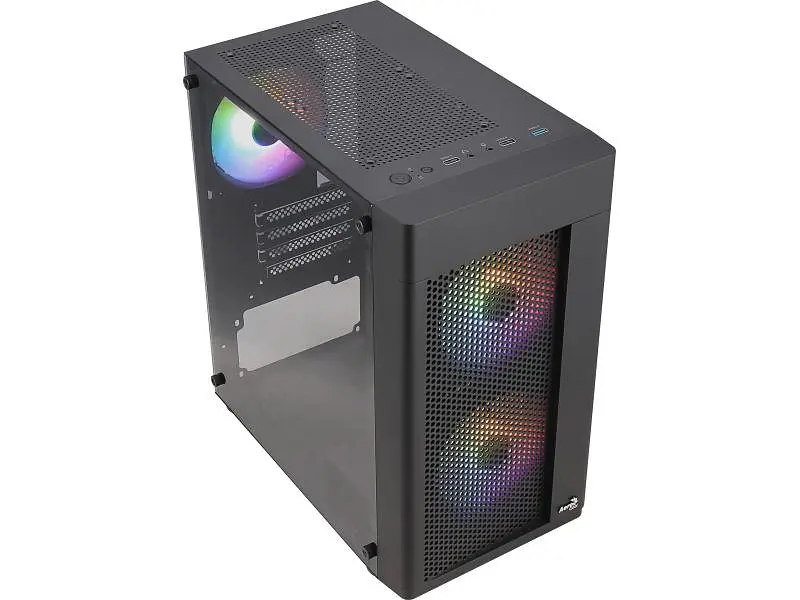 Корпус Aerocool Hexform-G-BK-v2 600W Black (ACCX-PV38004.11) - фото 3