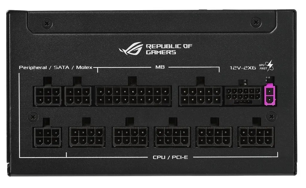 Блок живлення Asus ROG Strix 850W Platinum ROG Equalizer (90YE00W8-B0NA00) - фото 3