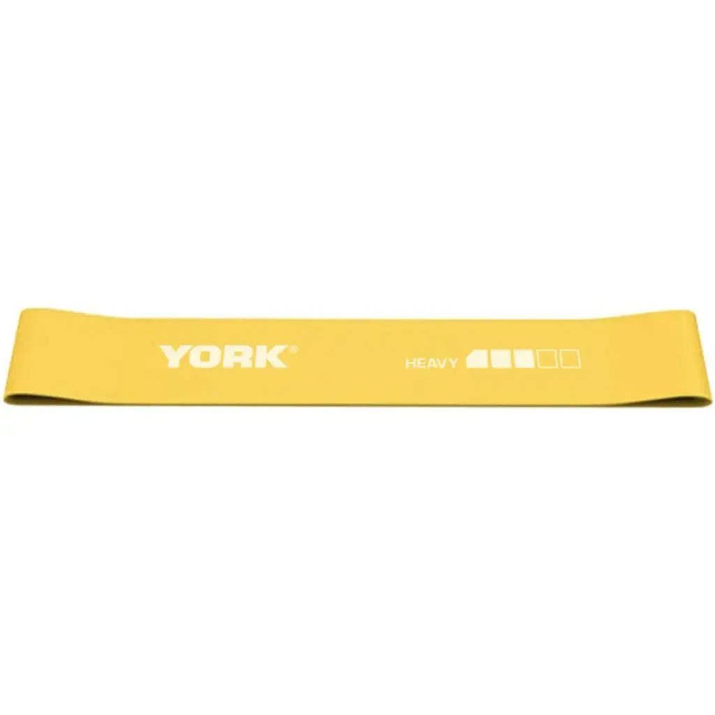 Резинка для фітнесу York Fitness Heavy, жовтий - фото 2