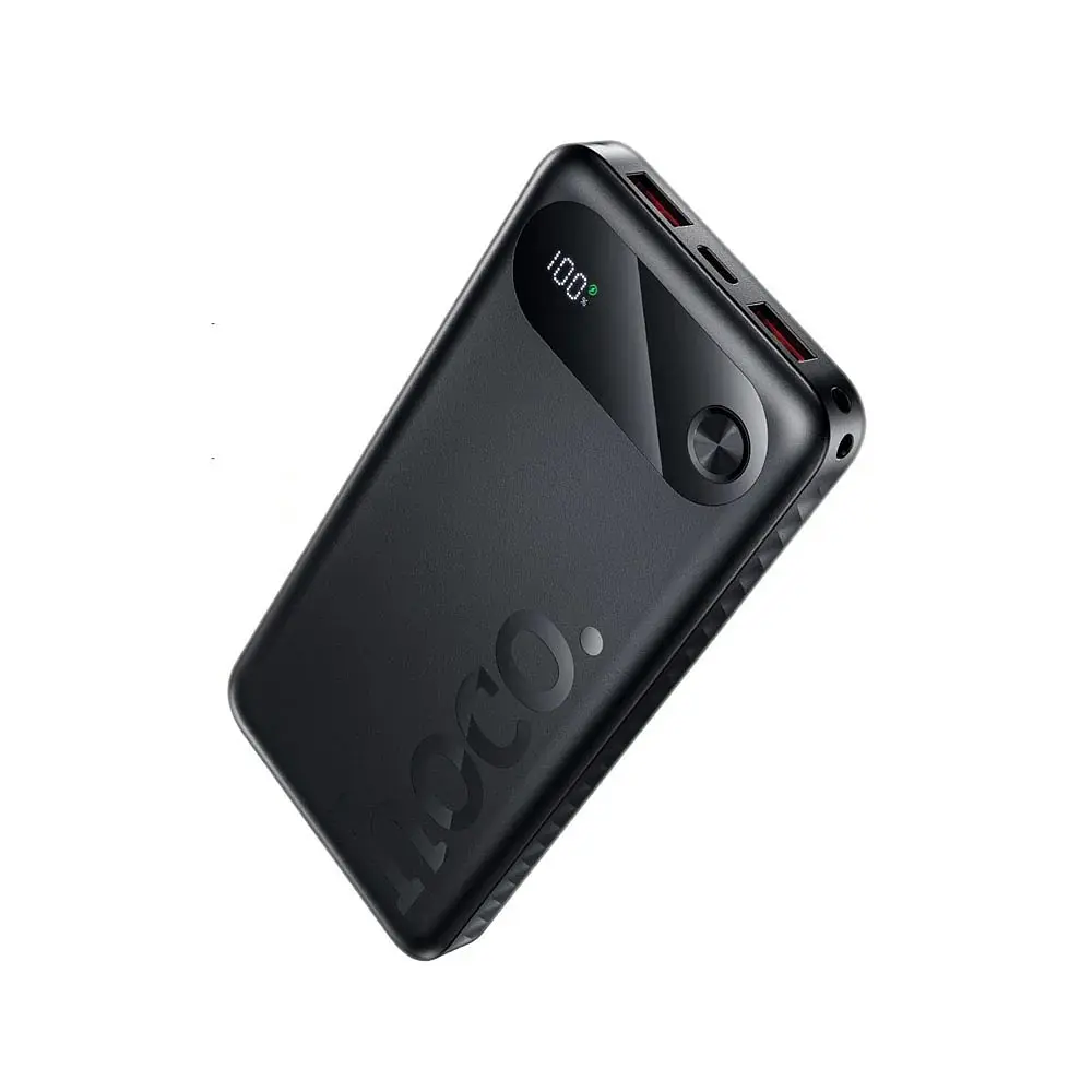 Зовнішній портативний акумулятор Hoco J154 Victorious 22.5W + PD20W fully compatible power bank 10000 mAh чорний - фото 2