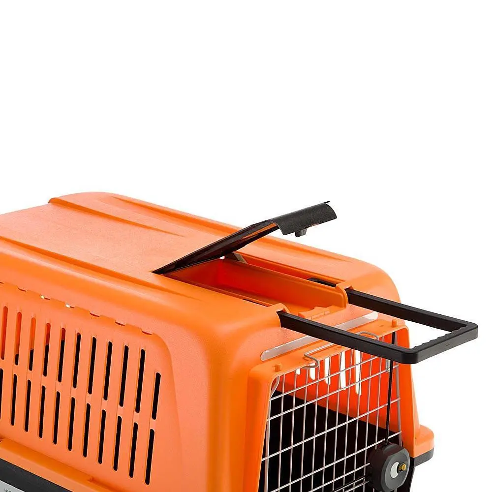 Контейнер переноска Ferplast ATLAS 50 REFLEX IATA для собак со светоотражающими элементами - фото 2