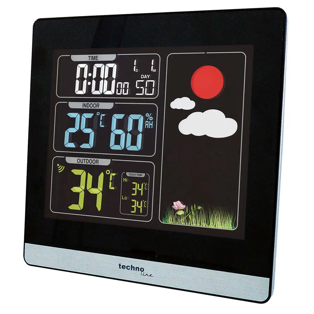 Метеостанція Technoline WS6448 Black (WS6448) - фото 4