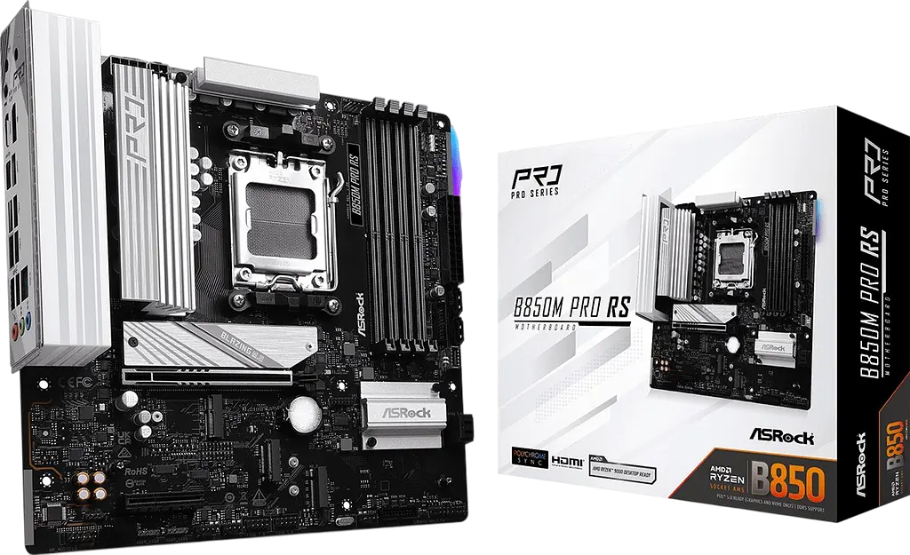 Материнська плата ASRock B850M PRO RS Socket AM5