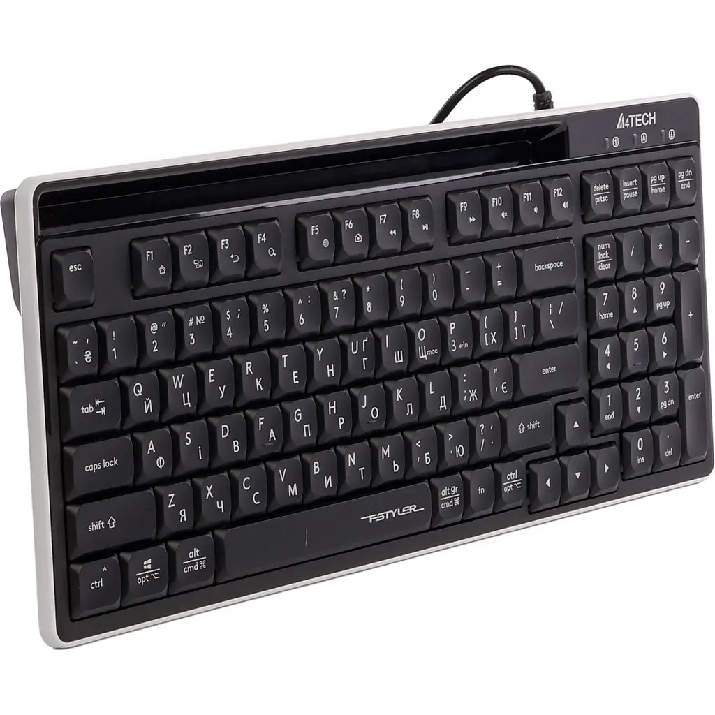 Клавіатура A4Tech FX70 Black [132499] - фото 4