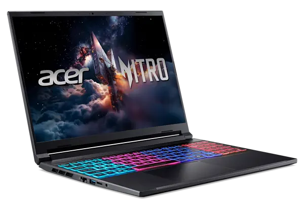 Ноутбук Acer Nitro V 16S AI ANV16S-61-R9MB (NH.QXNEU.004) Obsidian Black - фото 2