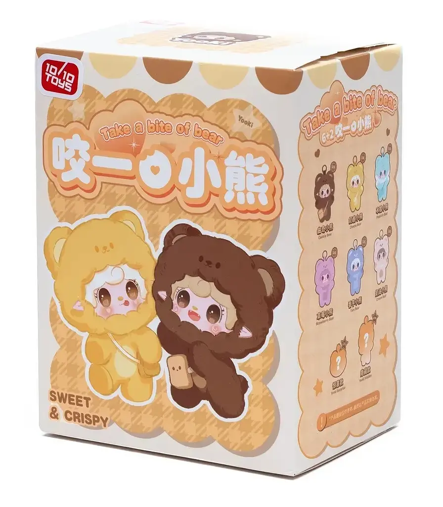 Колекційна м’яка іграшка 10/10 Toys Yooki Солодкі ведмедики (2025-8-5) - фото 11