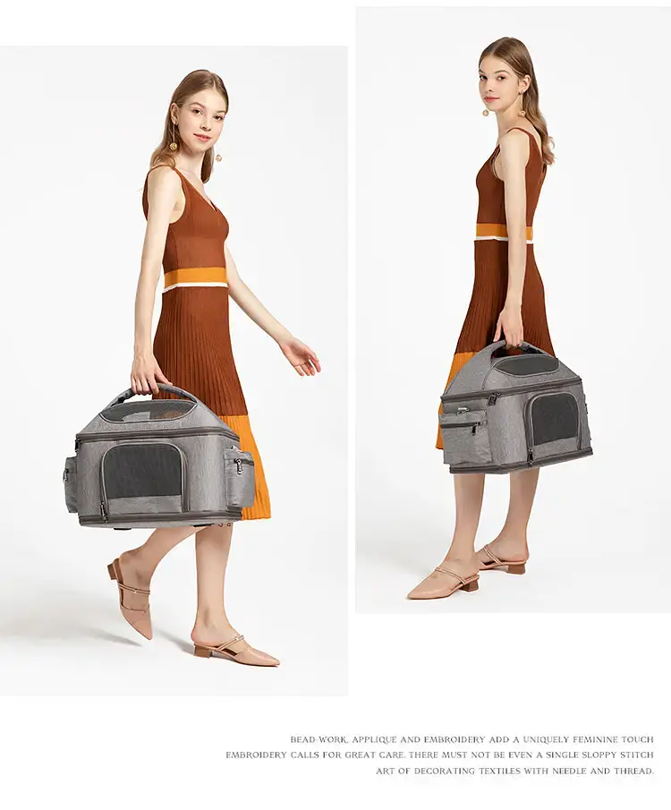 Сумка-переноска для домашніх тварин Lovoyager Portable Pet Carrier Bags - фото 6