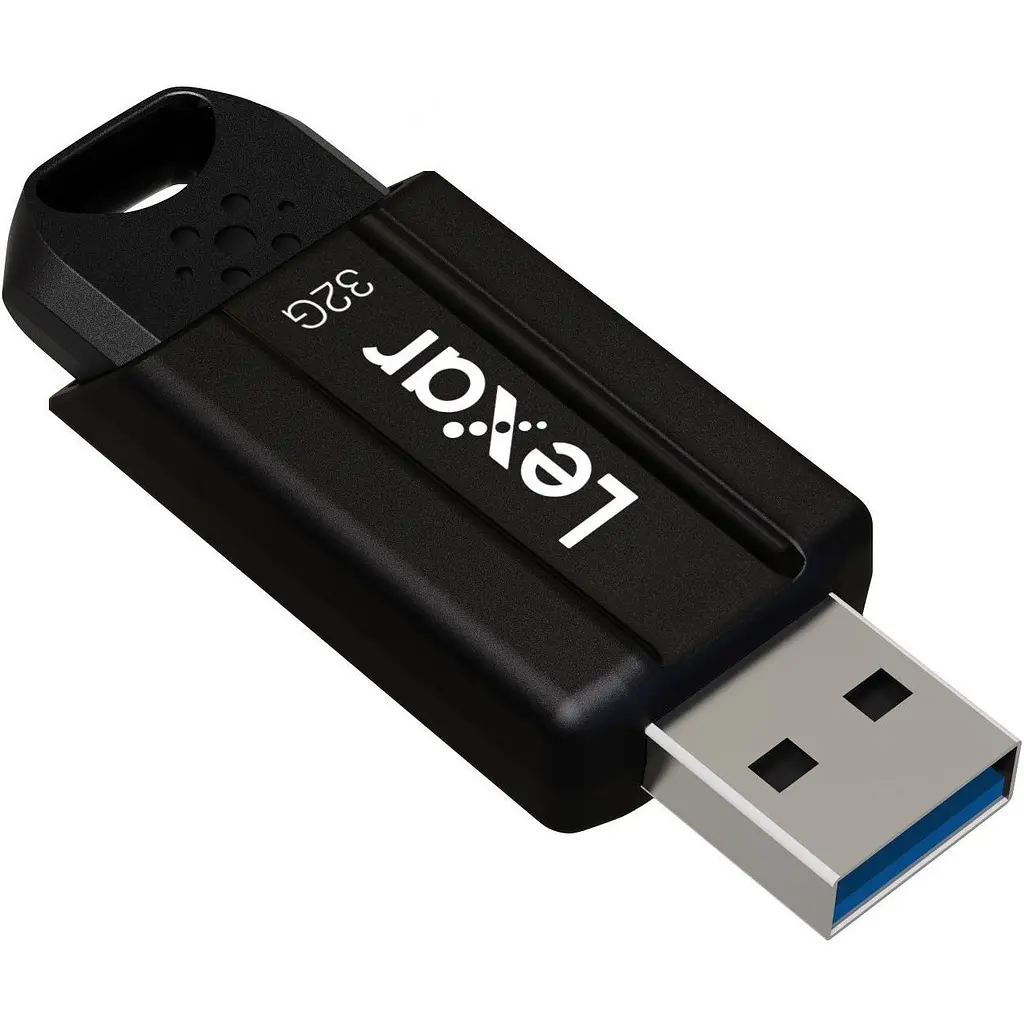 USB флеш-накопичувач Lexar JumpDrive S80 32GB USB-A 3.1 Black [LJDS080032G-BNBNG] [137795] - фото 3