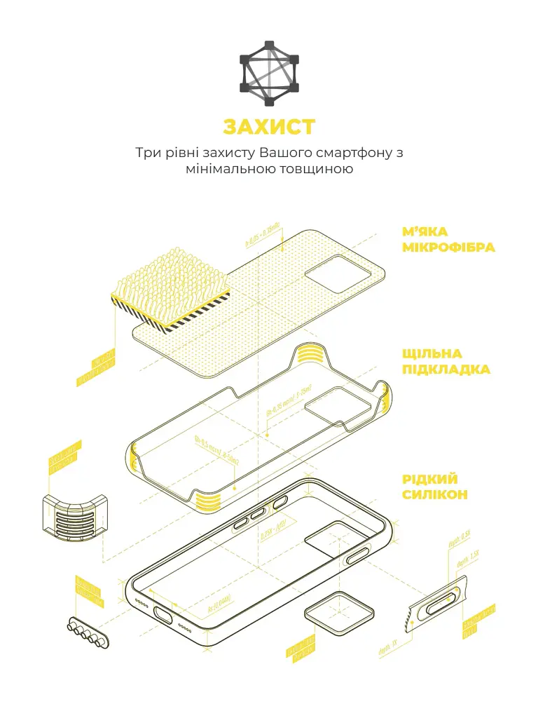 Чехол ArmorStandart ICON2 Case для Apple iPhone 15 Sunshine - фото 6