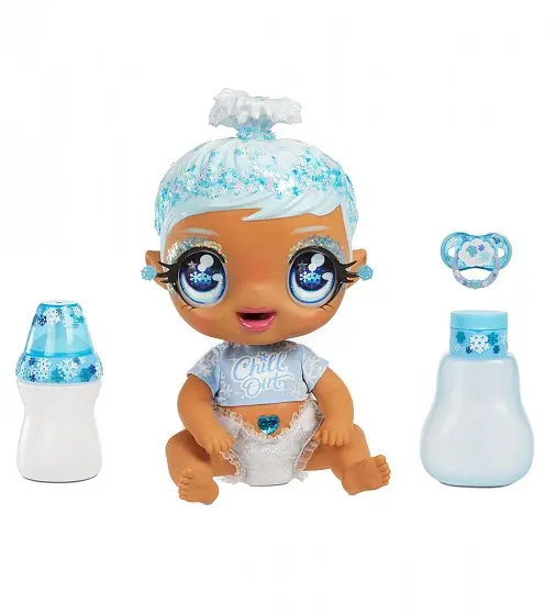 Игровой набор с куклой Glitter Babyz Снежинка (574859) - фото 3