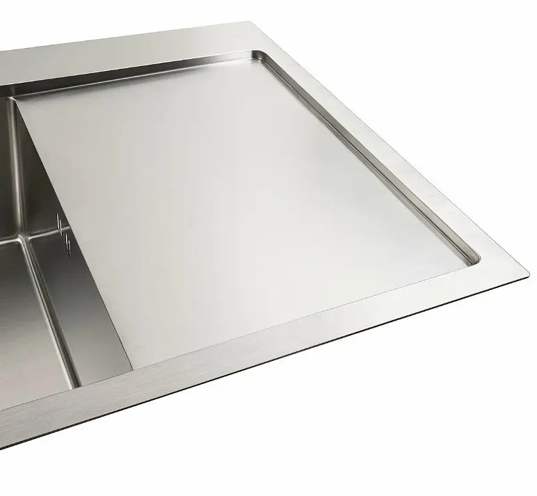 Кухонна мийка нержавійка 78*48 L Platinum HANDMADE (SP000041330) - фото 3