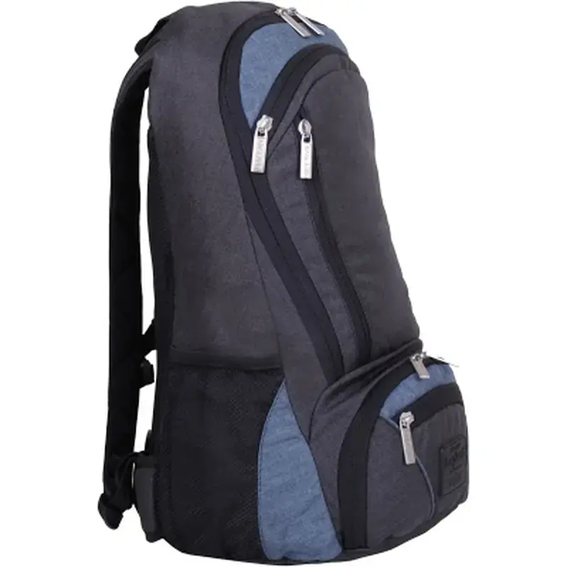 Рюкзак для ноутбука Bagland 15.6" Granite 23L black/gray 0012069 (7072175) - фото 2