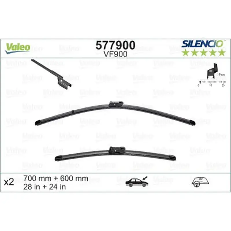 Щітка склоочисника Valeo 577900 - фото 4