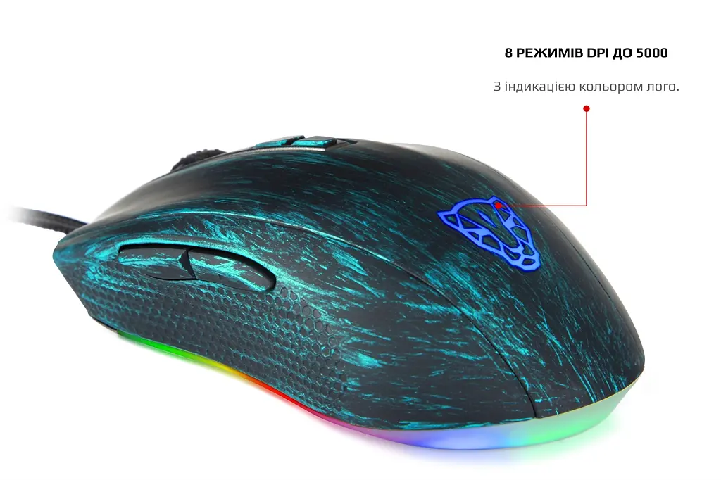 Миша Motospeed V60 (mtv60van) Van Gogh Blue USB - фото 3
