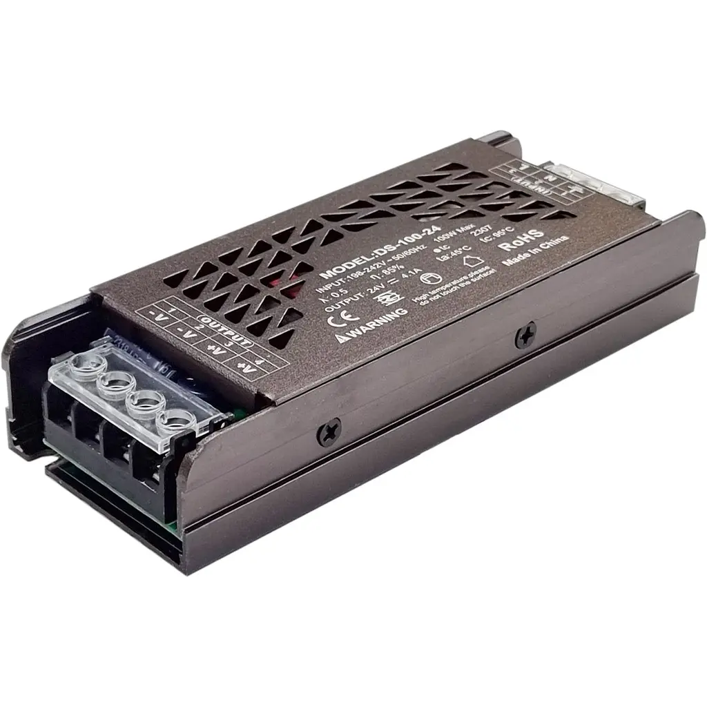 Блок живлення для світлодіодної стрічки Eurolamp 100W 24V 4.17A (PS-100W) - фото 2