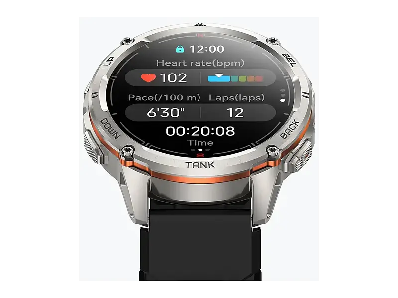 Смарт-годинник KOSPET TANK T3 ULTRA 2 Silver - фото 2