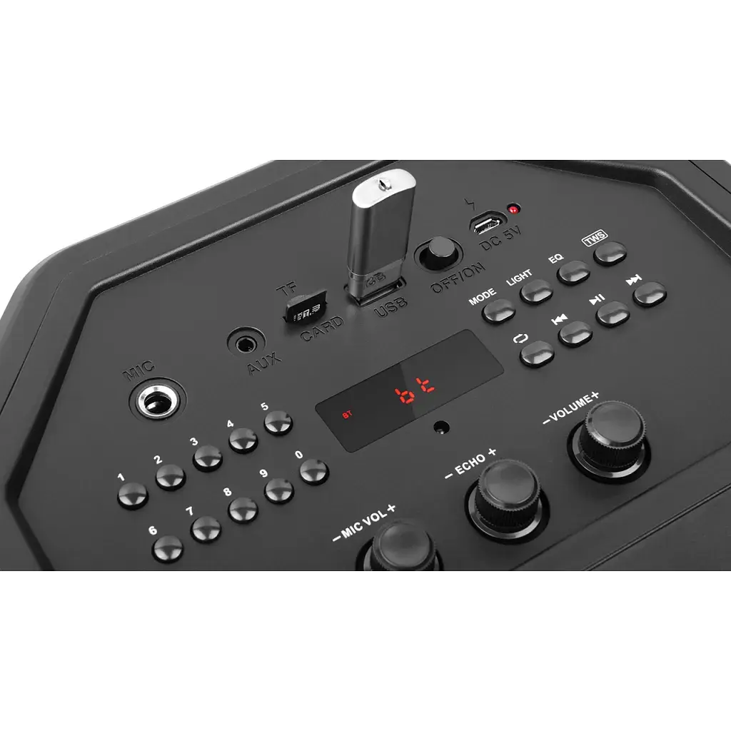 Акустична система REAL-EL X-777 Black (EL121600019) - фото 10