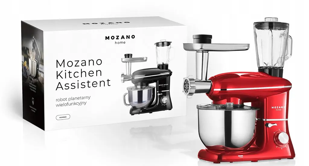 Кухонный комбайн 3в1 Mozano профессиональный Kitchen Machine 2300 Вт - фото 5