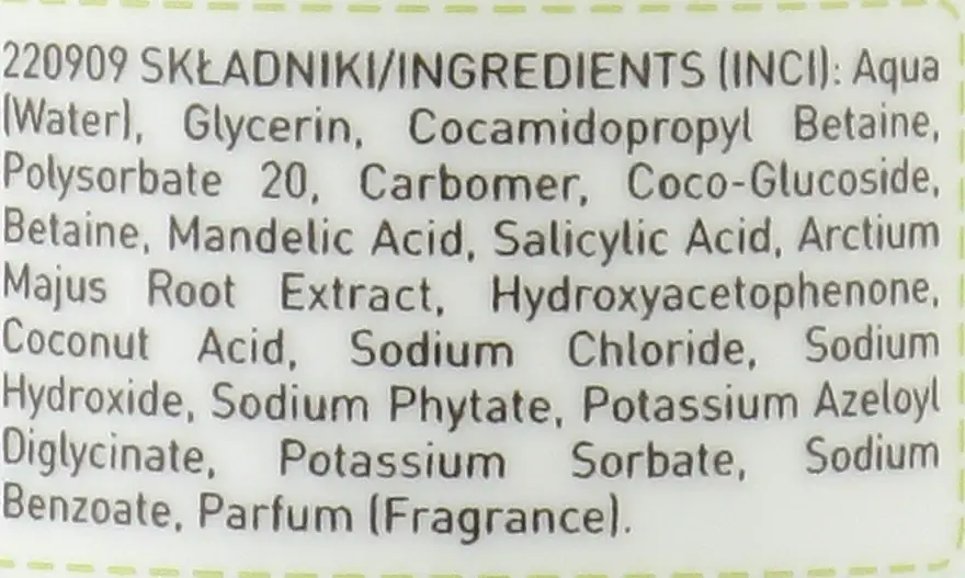 Очищувальний гель для вмивання Under Twenty Anti Acne Face Cleansing Gel 190 мл - фото 2