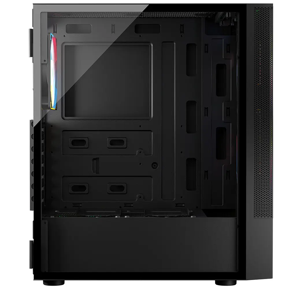 Корпус LogicConcept ARYA MESH+GLASS ARGB fans 2x140mm+1x120mm BLACK без БЖ ATX - фото 6