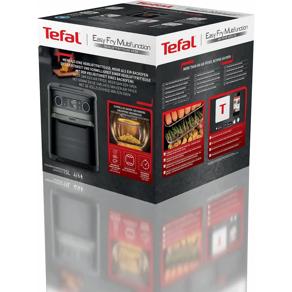 Мультипіч Tefal Easy Fry Multifunctional 1800 Вт чорна (FW5558E0) - фото 4