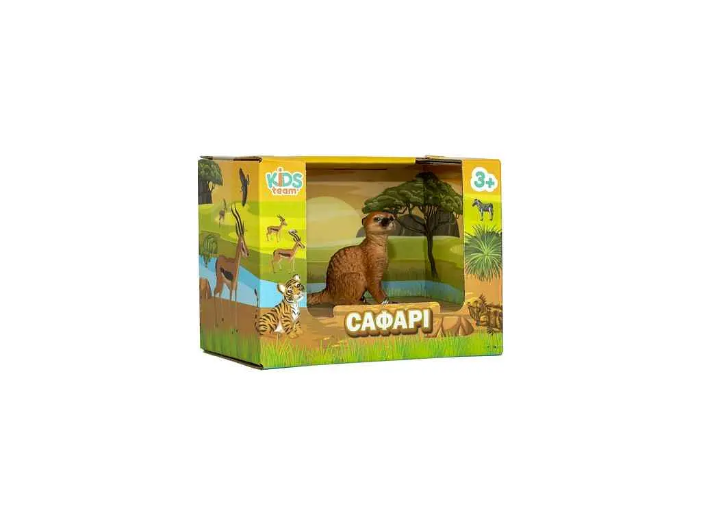 Фігурка KIDS TEAM ANIMALS тварини "Сафарі" Q9899-A91 в асортименті - фото 6
