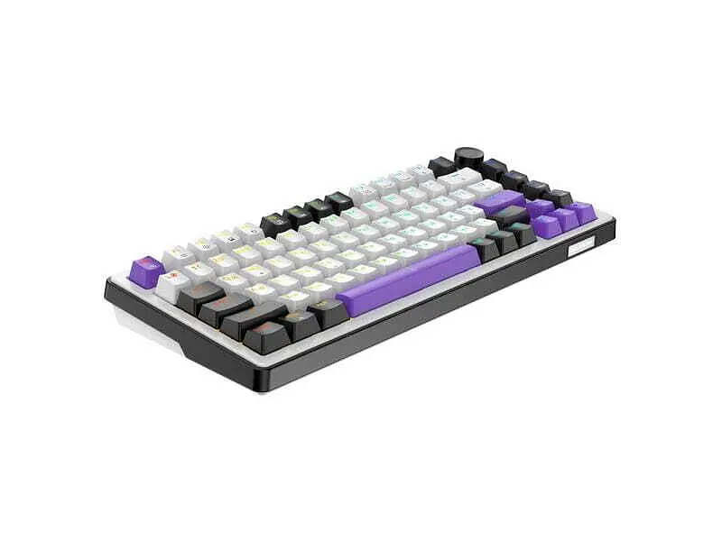 Клавіатура Hator Hellyberry HK75 White-Violet - фото 4