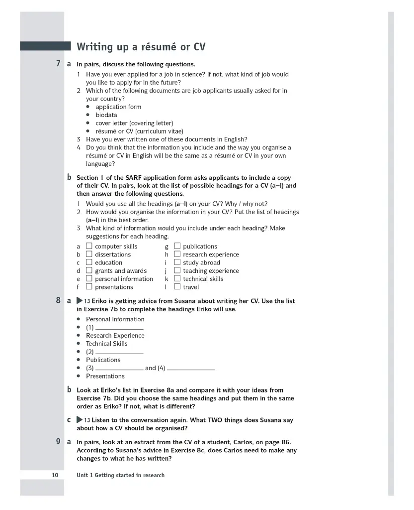 Cambridge English for Scientists Student's Book with Audio CDs (2) - фото 6