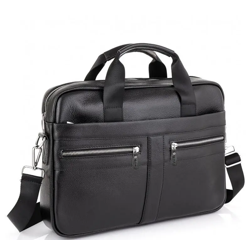 Шкіряна сумка для ноутбука чоловіча Tiding Bag A25-1120A - фото 7