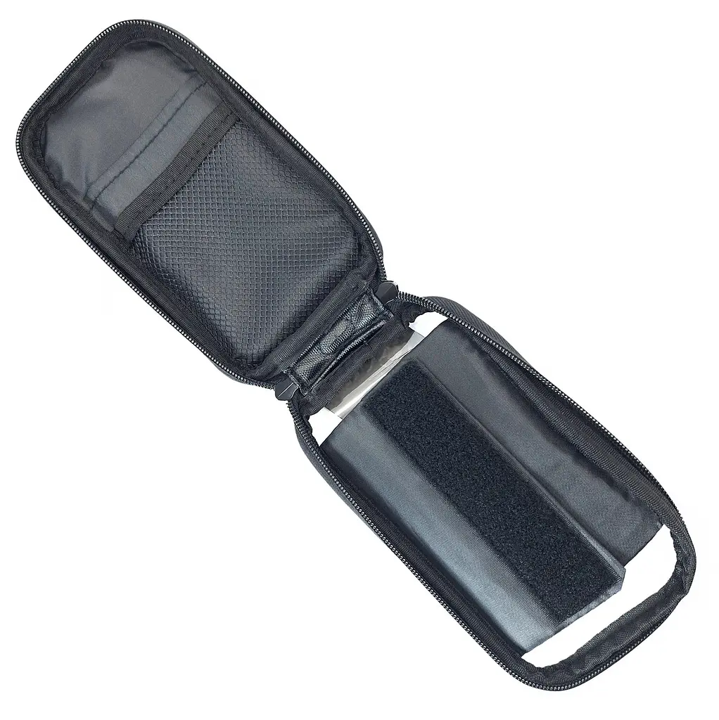 Велосумка на раму West Biking YP0707322 1,4 л для смартфона 7.2" 18х15х14 см чорний (G0001974) - фото 8