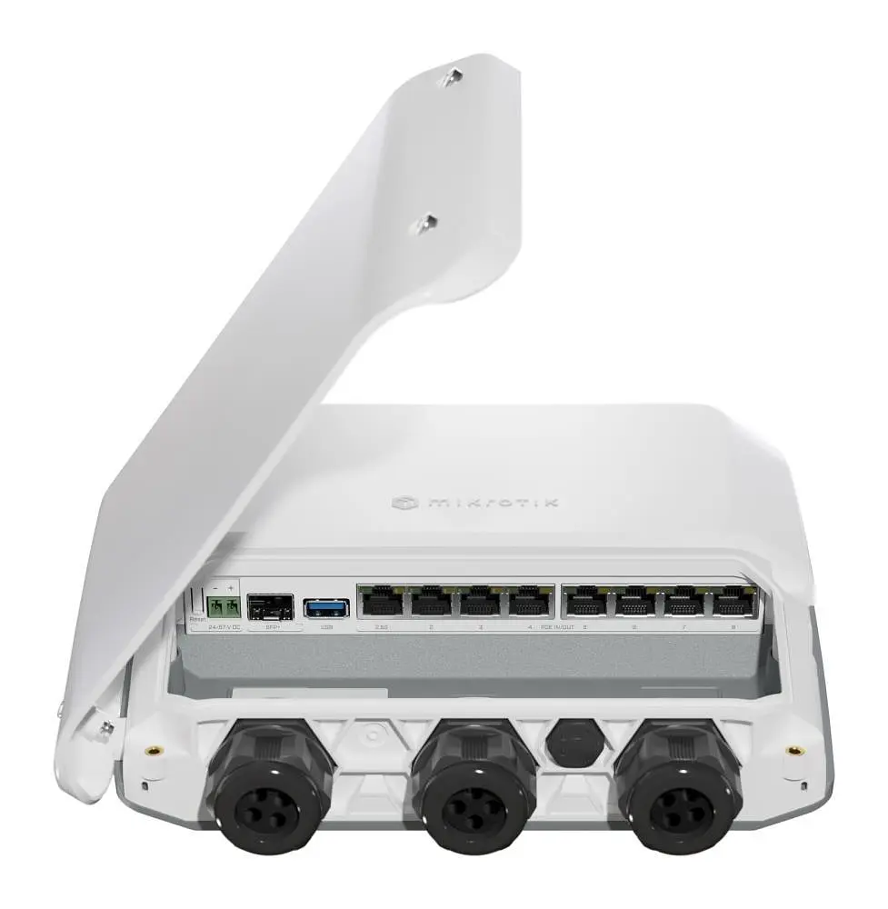 Мережевий комутатор Ethernet з функцією маршрутизації RB5009UPR+S+OUT MIKROTIK - фото 5