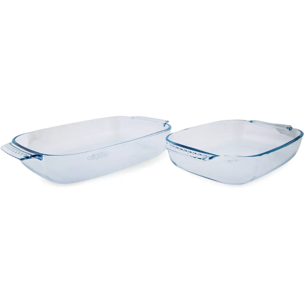 Форма для випікання Pyrex Classic прямокутна набір 2 шт 2.6 л 1.9 л (912S967/7045) - фото 2