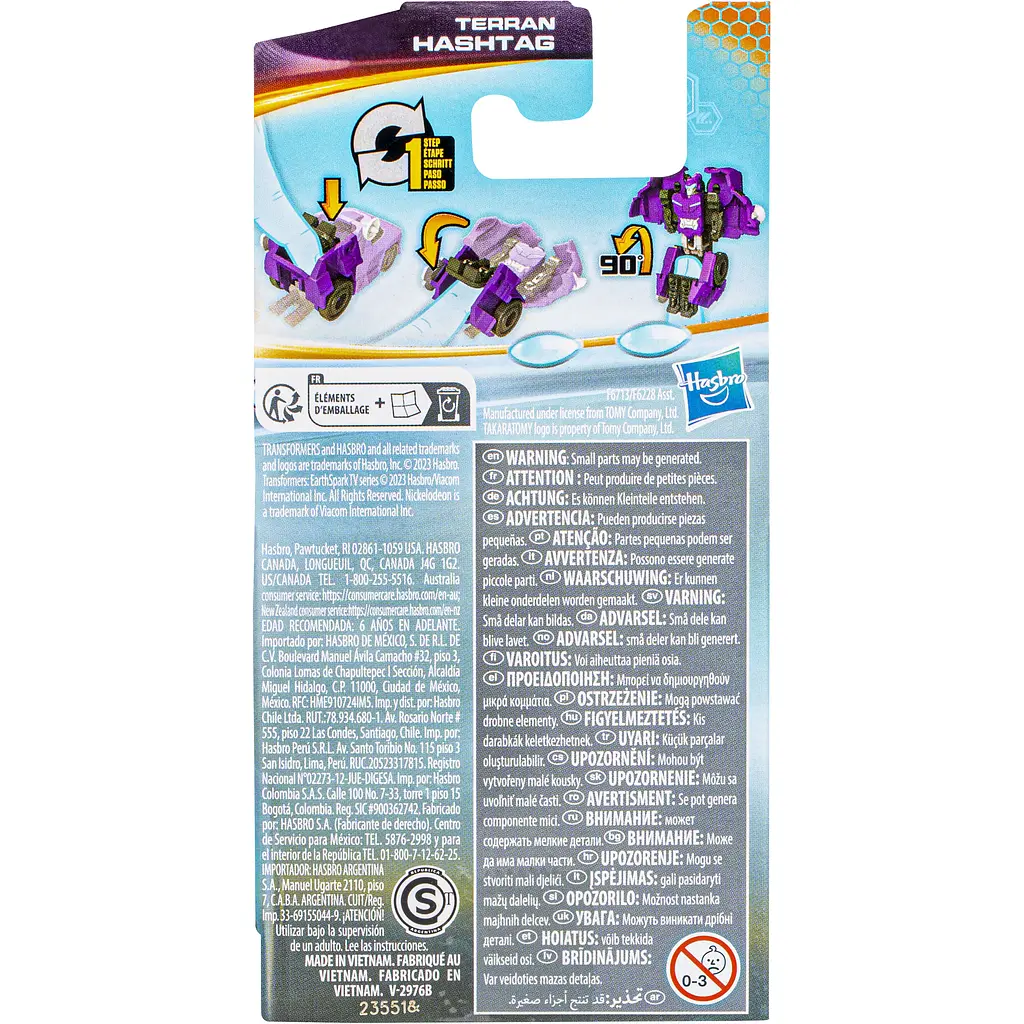 Іграшка-трансформер Transformers EarthSpark Tacticon (F6228_F6713) - фото 5