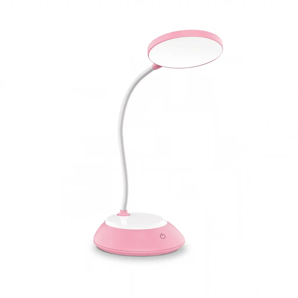 LED лампа Titanum TLTF-022P 7W 3000-6500K USB настільна з акумулятором рожева (TLTF-022P) - фото 2