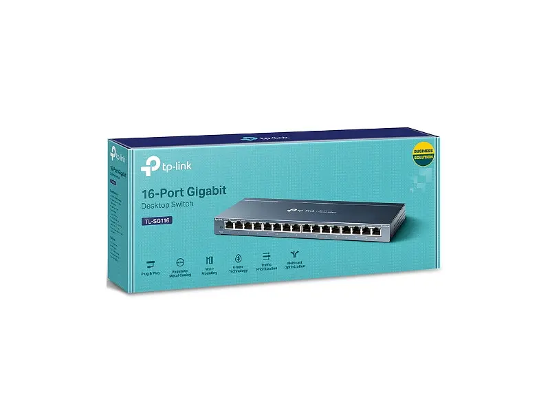 Комутатор TP-LINK TL-SG116 - фото 4