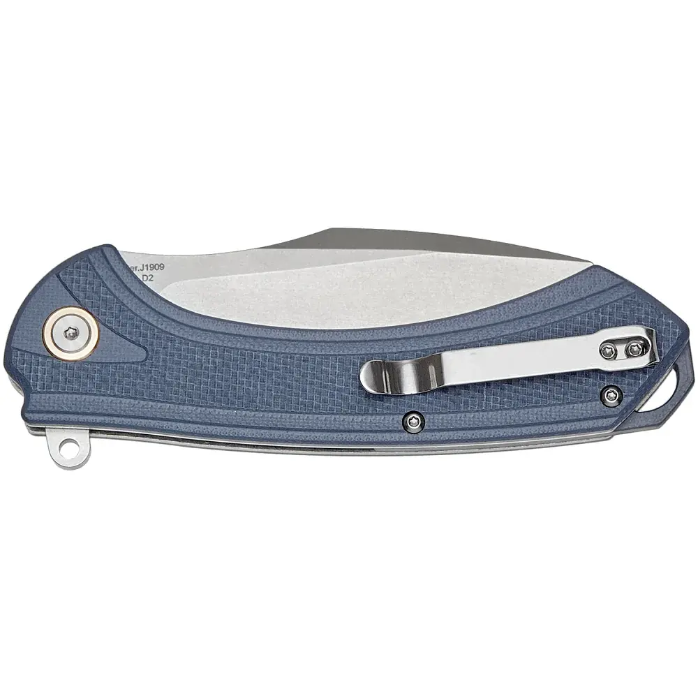 Ніж CJRB Barranca G10 Gray-blue - фото 4