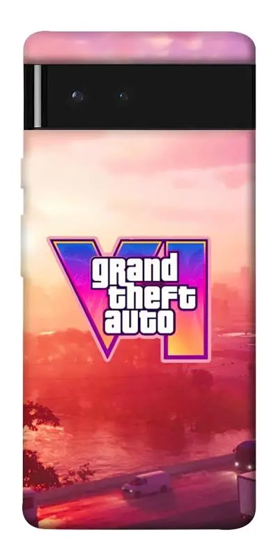 TPU чохол Demsky GTA VI Vice City для Google Pixel 6