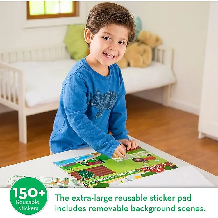 Набор наклеек Melissa & Doug Места обитания животных многоразовые (MD14196) - фото 6