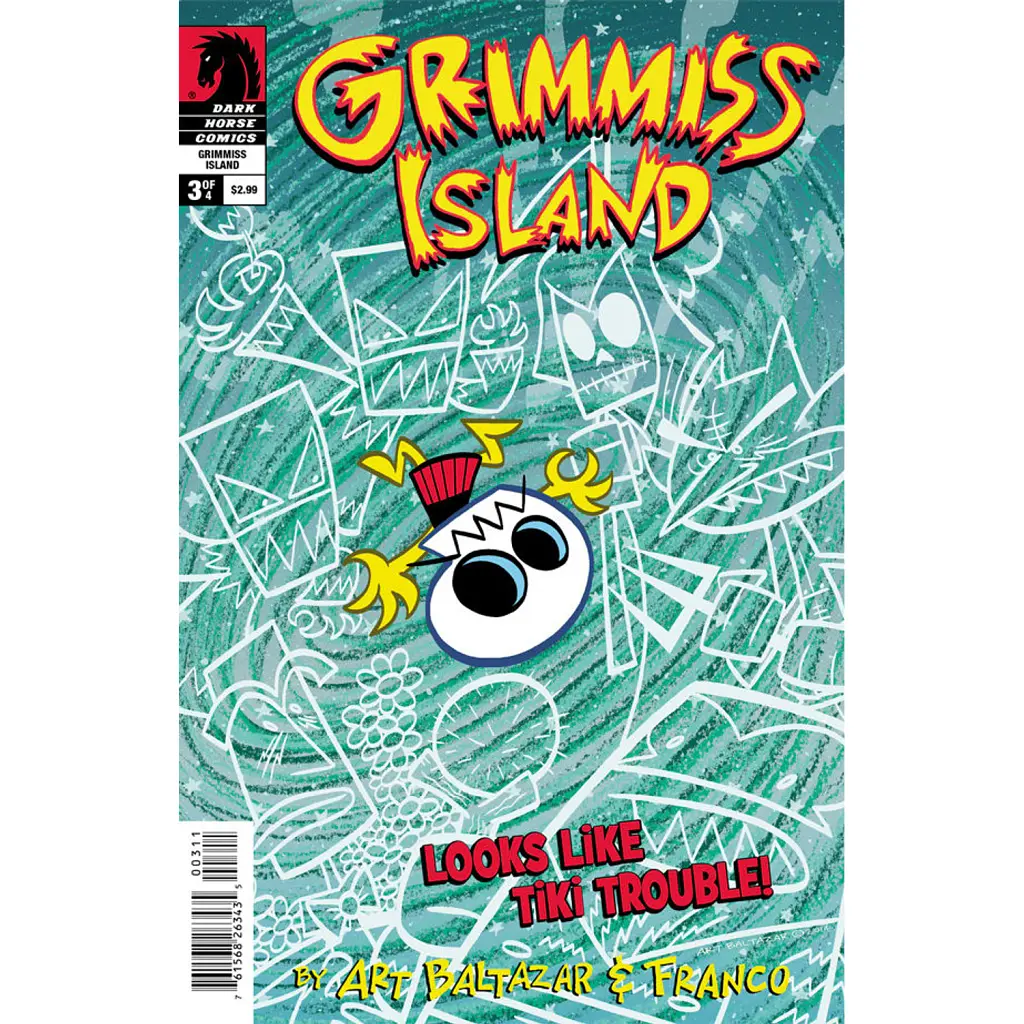 Itty Bitty Comics. Grimmiss Island #3 (2015) - Арт Бальтазар
