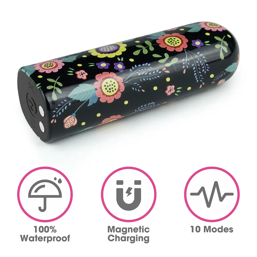 Вібратор для клітора Lovetoy Diana Massager 8.5 см (чорний) - фото 16