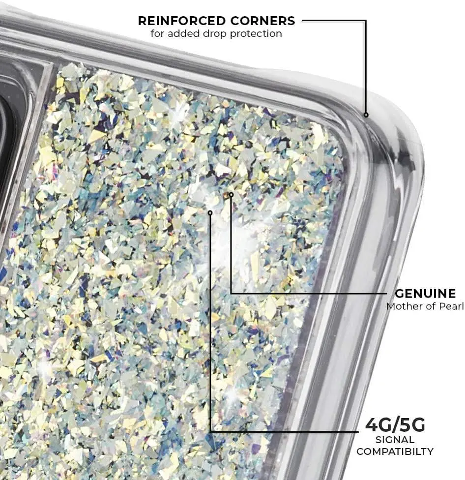 Протиударний чохол з блискітками Case-Mate Twinkle для Samsung Galaxy S20 Ultra Stardust - фото 4