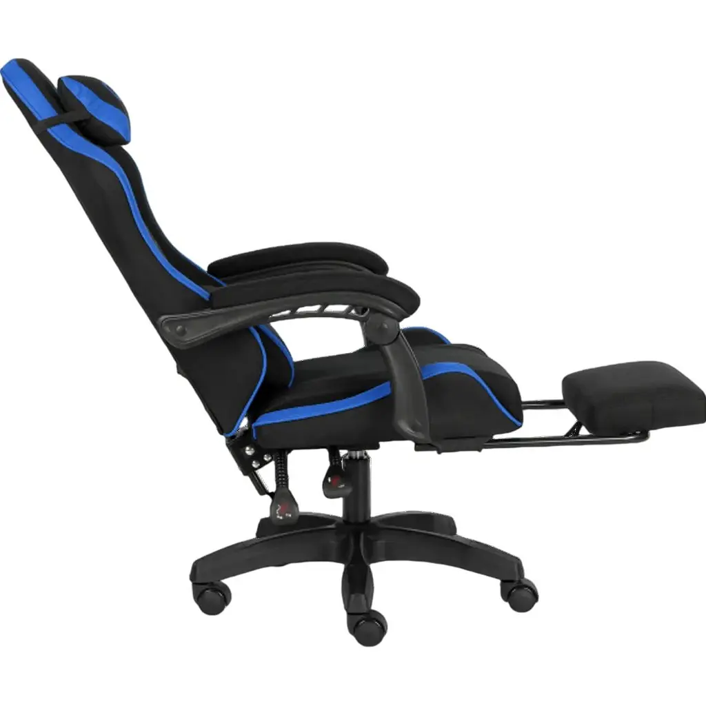 Геймерське крісло GT Racer X-2339 Fabric Black/Blue [166922] - фото 4
