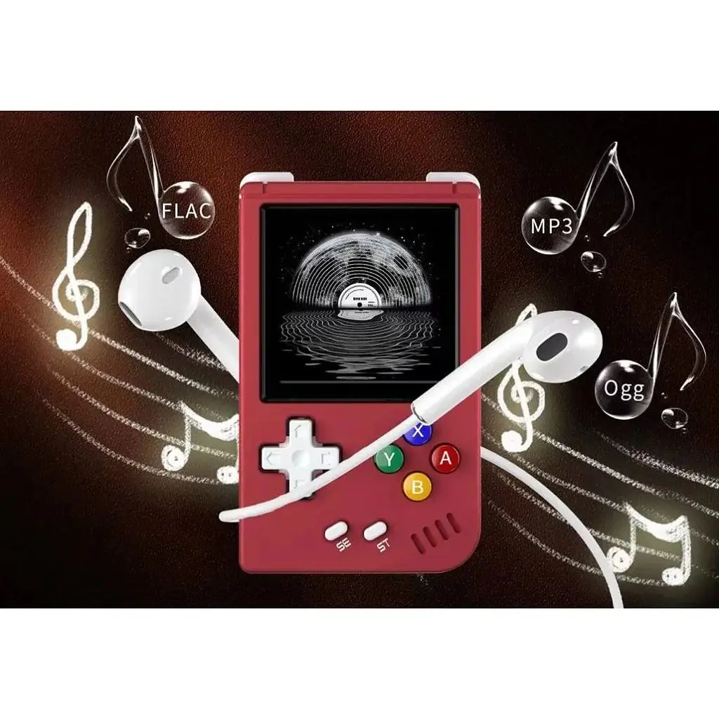 Ретро ігрова приставка Anbernic RG Nano 64GB Red [115733] - фото 7