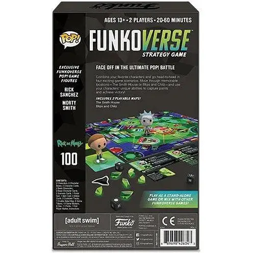 Настільна гра Funko Funkoverse Strategy Game Rick and Morty 101 Expandalonegame Funkoverse RM - фото 4