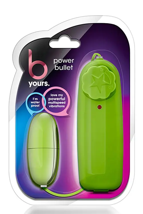Віброяйце B yours Power Bullet Lime, Зелений - фото 2
