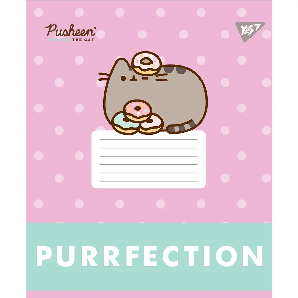 Набір зошитів Yes Pusheen Candy A5 в лінію 12 аркушів 25 шт. (767598) - фото 4