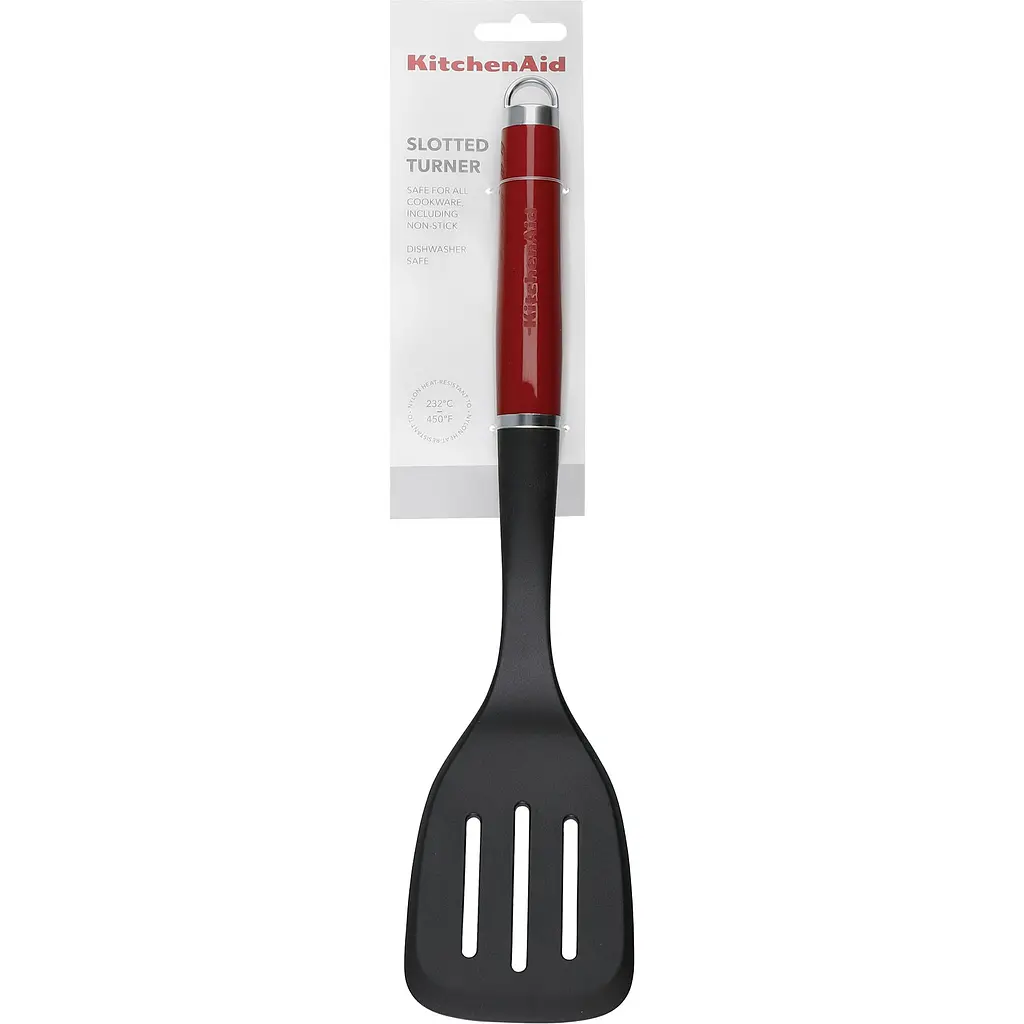 Лопатка с прорезями KitchenAid Coreline красная (KAG002OHERE) - фото 4